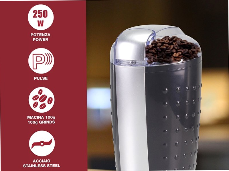 Macina caffè elettrico Blu