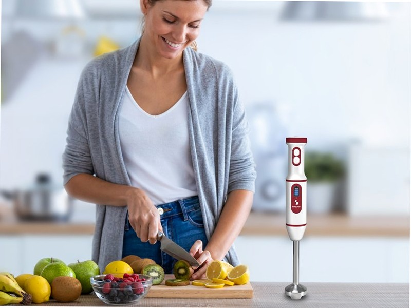 Frullatore a immersione ricaricabile USB