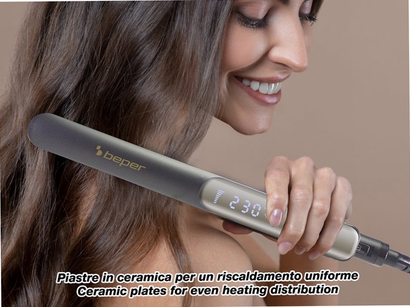 Piastra lisciante per capelli