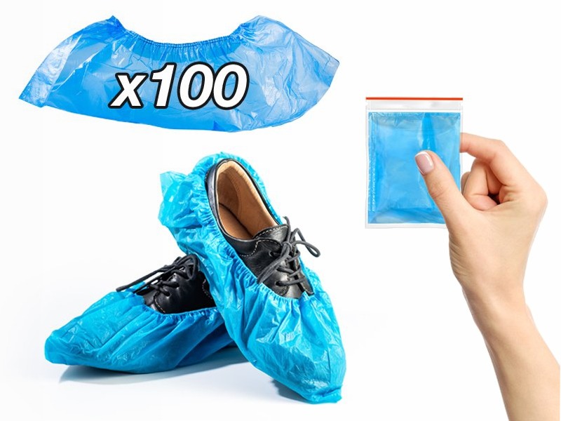 Set di 100 copriscarpe