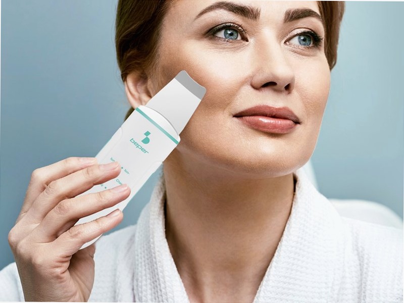 Skin scrubber ad ultrasuoni: pulizia profonda e rinvigorente