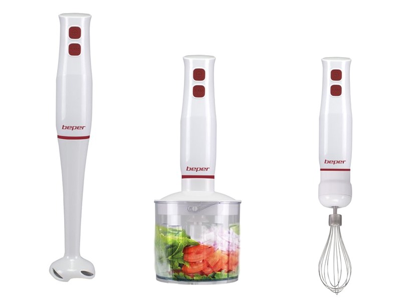 Set frullatore a immersione 4in1
