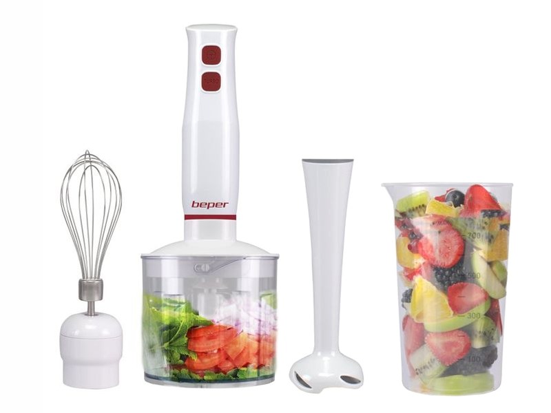 Set frullatore a immersione 4in1