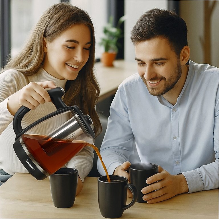Bollitore Elettrico Beper - Eleganza e Funzionalità Acciaio