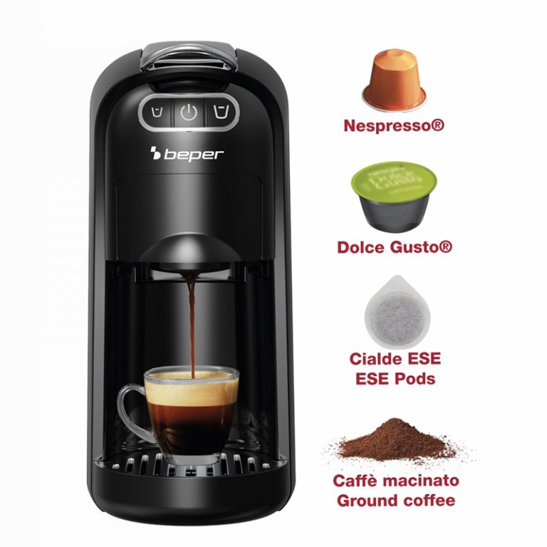 Macchina caffè espresso Amata 4 in 1