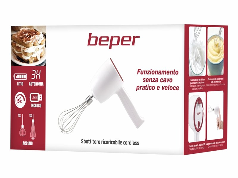 Sbattitore Ricaricabile Senza Filo