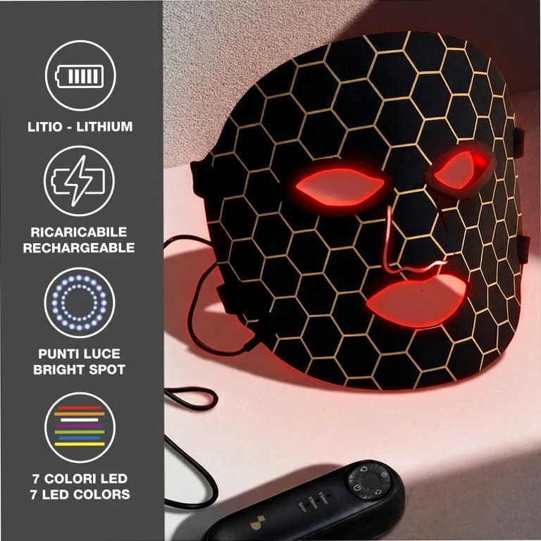 Maschera Viso LED: Tecnologia per la Bellezza