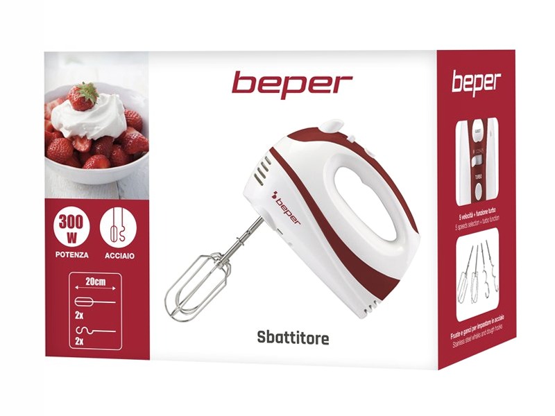 Sbattitore 300W Acciaio