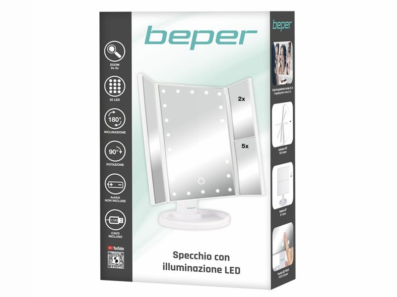 Specchio LED per Make-up