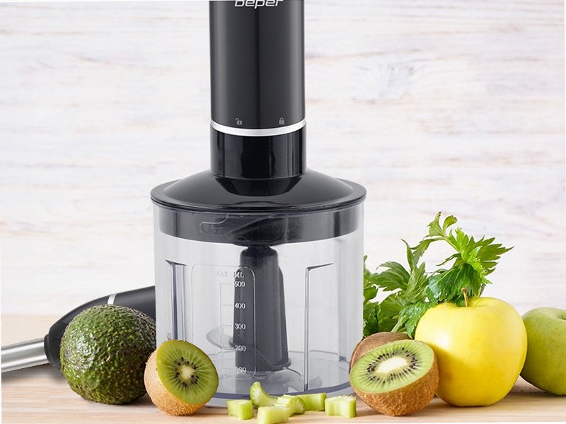 Set frullatore ad immersione 4 in 1