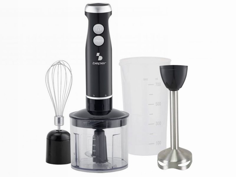 Set frullatore ad immersione 4 in 1