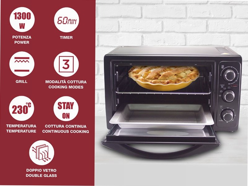 Forno Elettrico 20 Acciaio