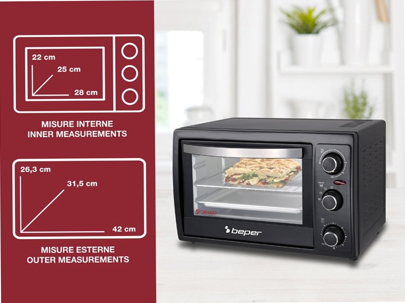 Forno Elettrico 20 Acciaio