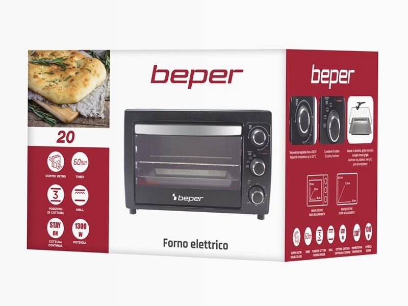 Forno Elettrico 20 Acciaio