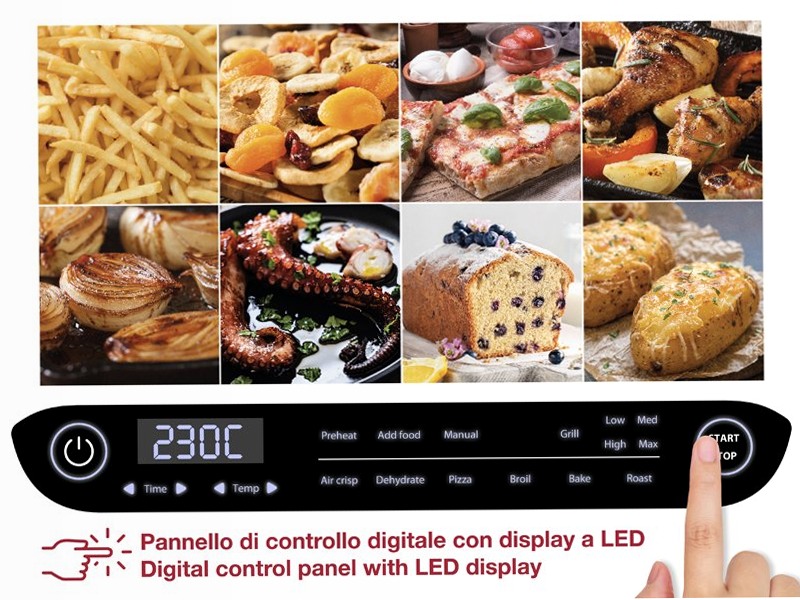 Friggitrice ad Aria Cucinotto Pro