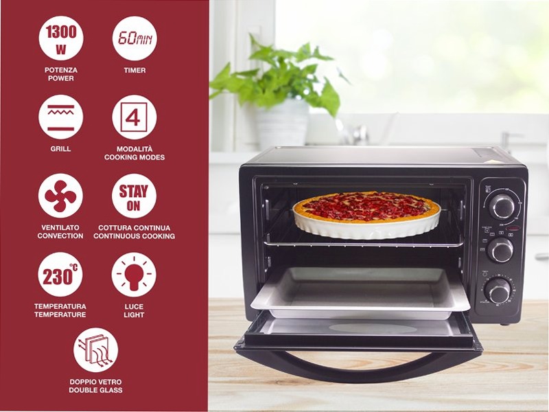 Forno ventilato 30 Bianco 60
