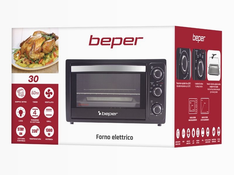 Forno ventilato 30 Bianco 60