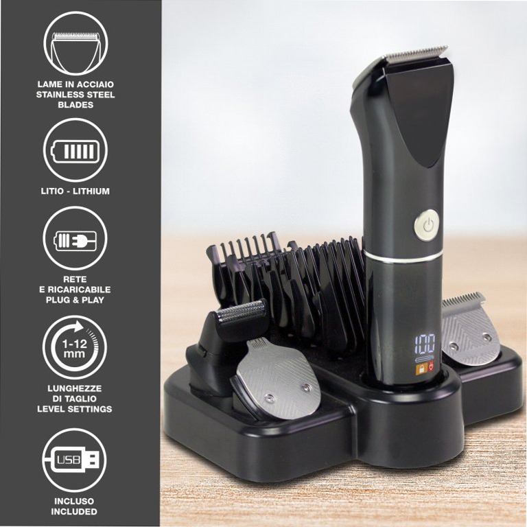 Set TrimX 12 per viso, capelli e corpo Beige