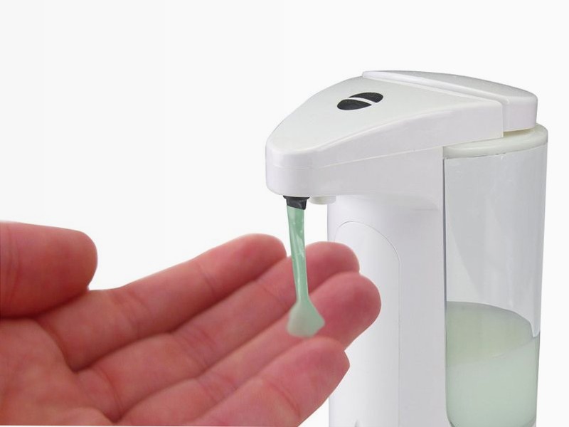 Dispenser automatico sapone e gel igienizzante