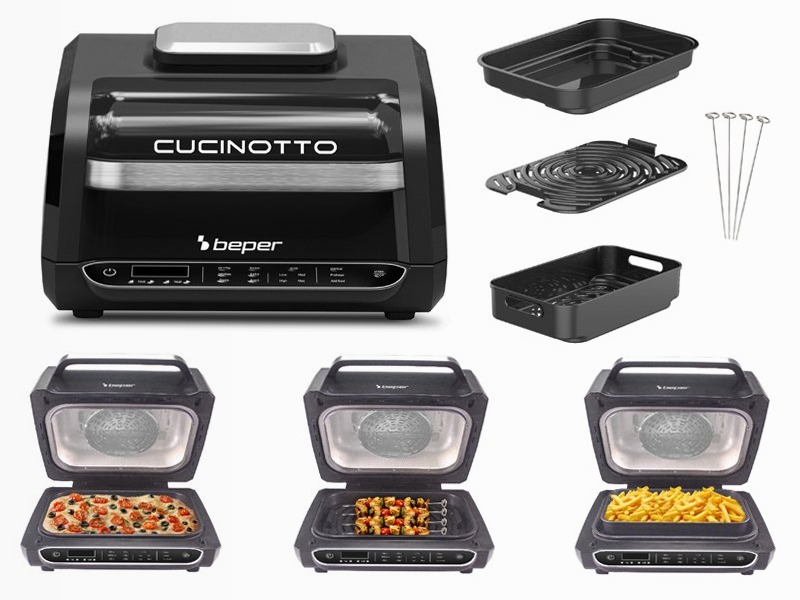 Friggitrice e Griglia ad Aria Cucinotto - Multifunzione