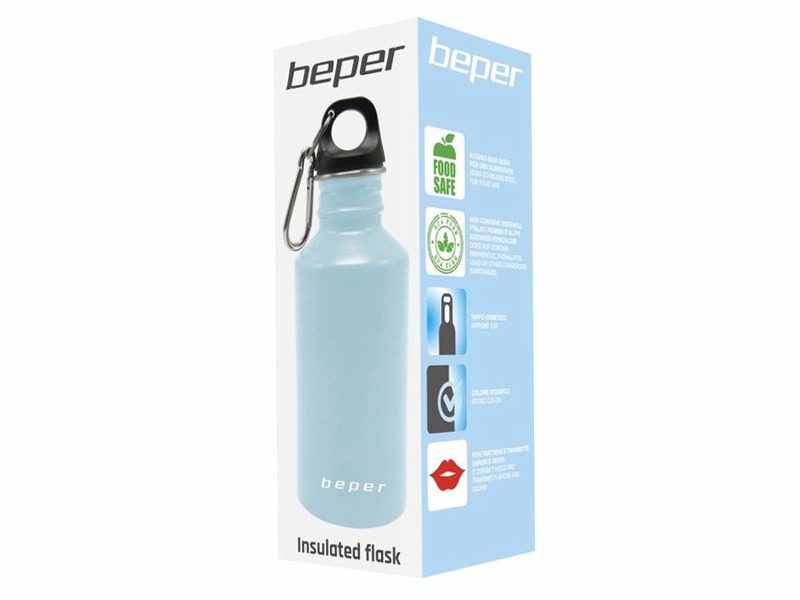 Borraccia isolante azzurro