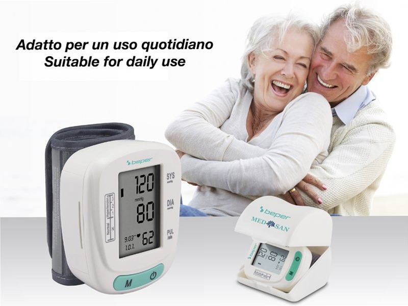 Misuratore di pressione da polso
