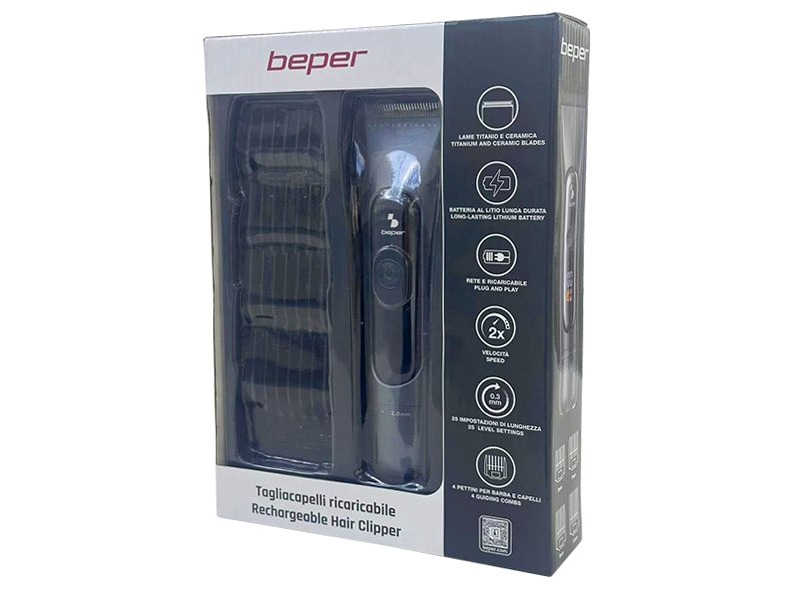 Tagliacapelli Ricaricabile con Precisione Elettronica