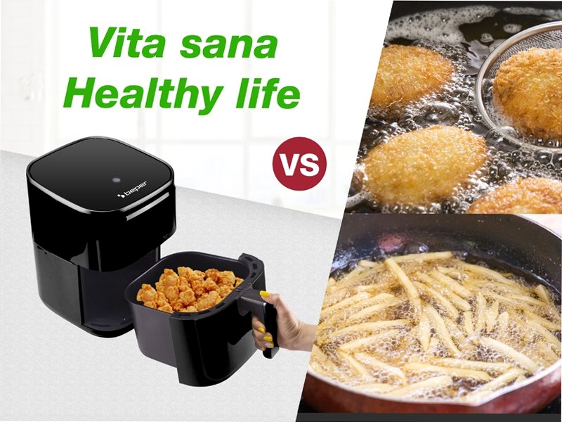 Friggitrice ad aria digitale 5L