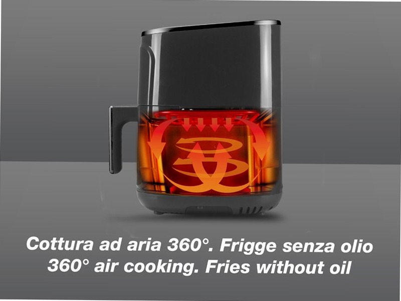 Friggitrice ad aria digitale 5L