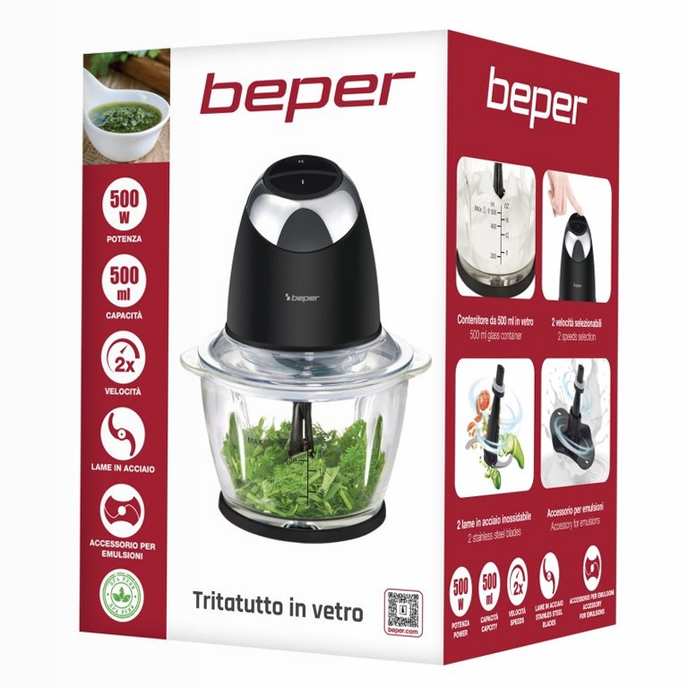 Tritatutto in vetro | Chop&Whip