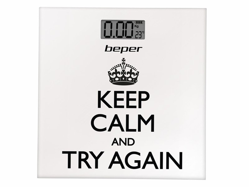 Bilancia pesapersona elettronica KEEP CALM