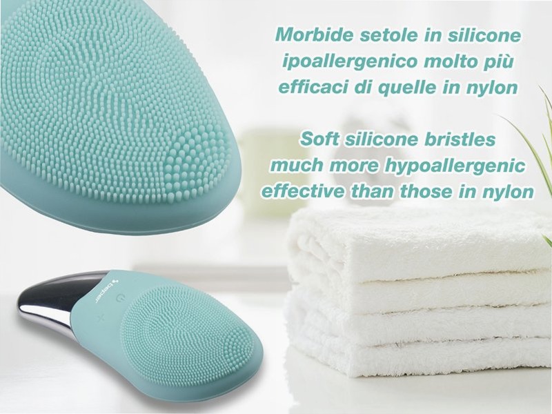 Spazzola Pulizia Viso Ricaricabile