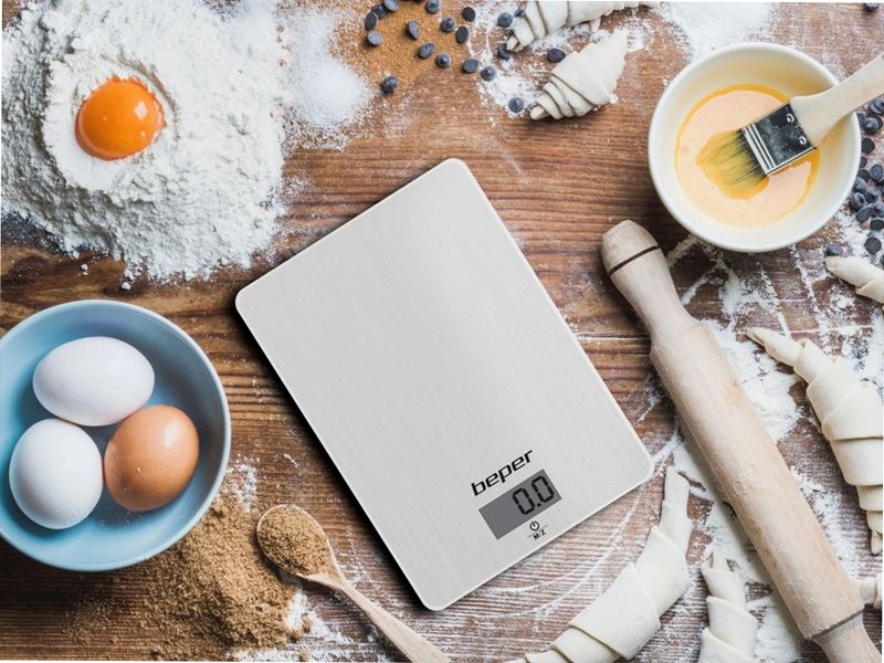 Bilancia cucina elettronica acciaio inox