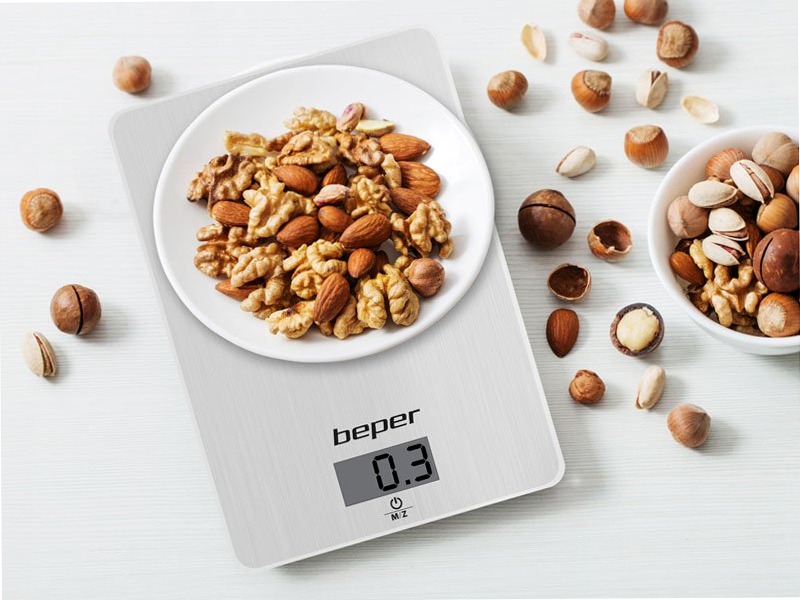 Bilancia cucina elettronica acciaio inox