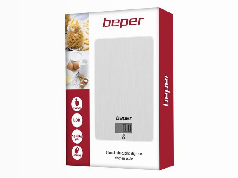 Bilancia cucina elettronica acciaio inox