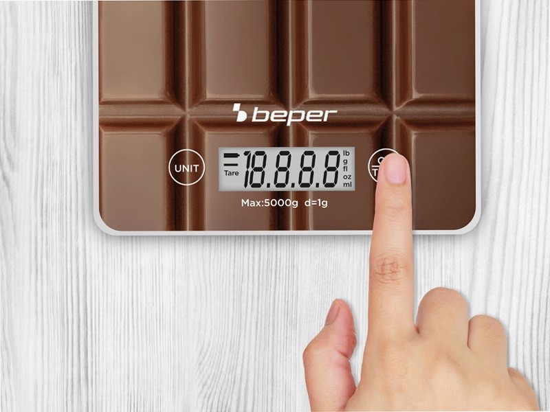 Bilancia da cucina digitale per il tuo cioccolato