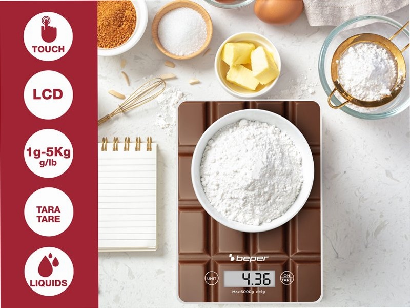Bilancia da cucina digitale per il tuo cioccolato