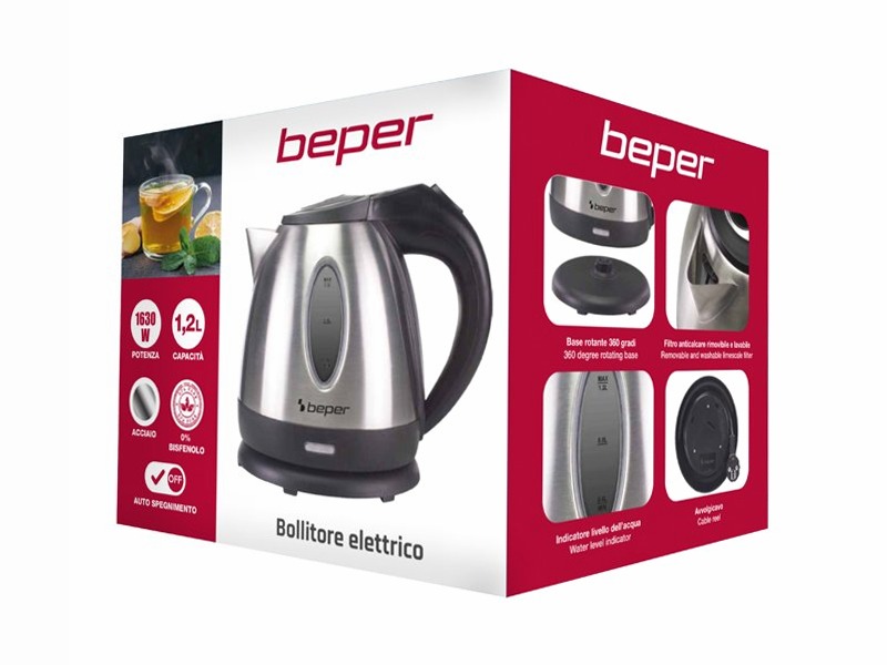 Bollitore Elettrico Acciaio