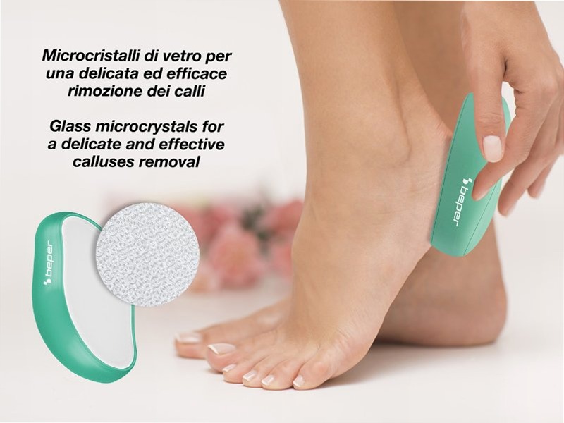 Pietra scrub esfoliante con azione depilatoria