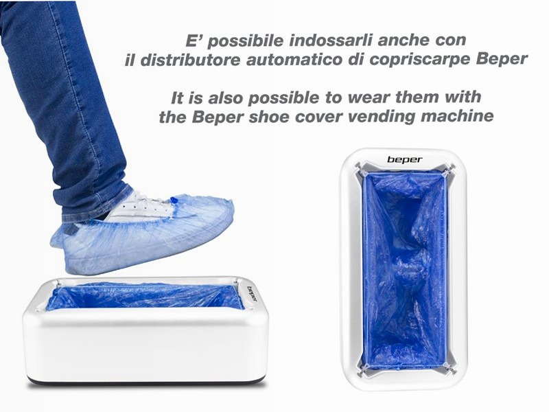Set di 100 Copriscarpe per Distributore Automatico