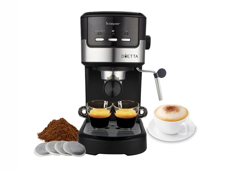 Macchina caffè espresso DUETTA 1.2lt 15bar