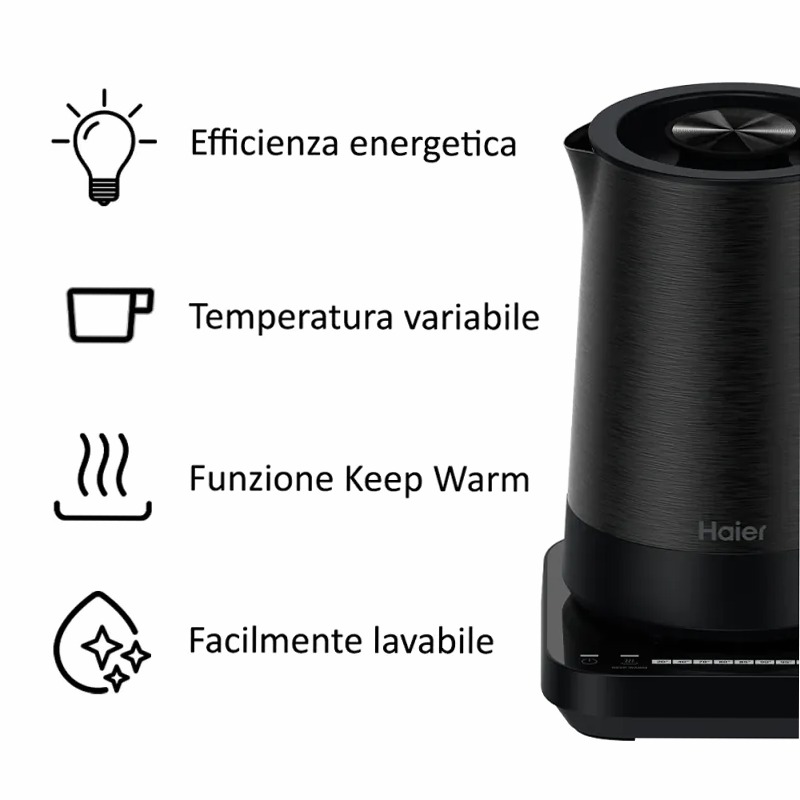 Bollitore I-Master Serie 5 - HKE5A 011 Nero