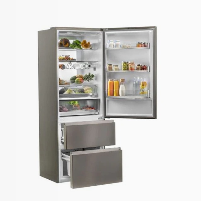 Frigorifero Combinato HTR7720DNMP - Serie 3D 70 Inox A Libera