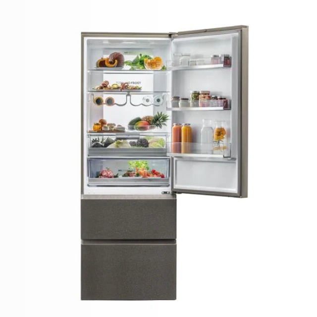 Frigorifero Combinato HTR7720DNMP - Serie 3D 70 Inox A Libera