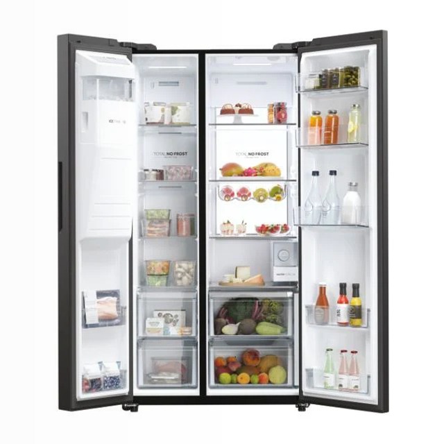 Frigorifero Side by Side SBS 90 Serie 7 - HSW79F18DIPT Nero Libera