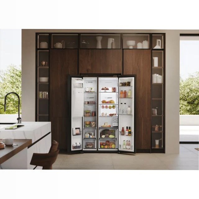 Frigorifero Side by Side SBS 90 Serie 7 - HSW79F18DIPT Nero Libera