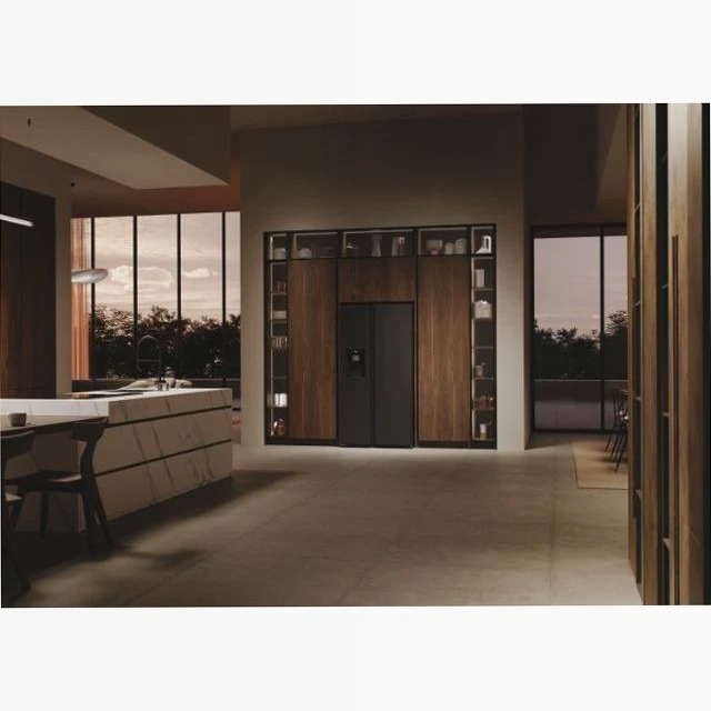 Frigorifero Side by Side SBS 90 Serie 7 - HSW79F18DIPT Nero Libera