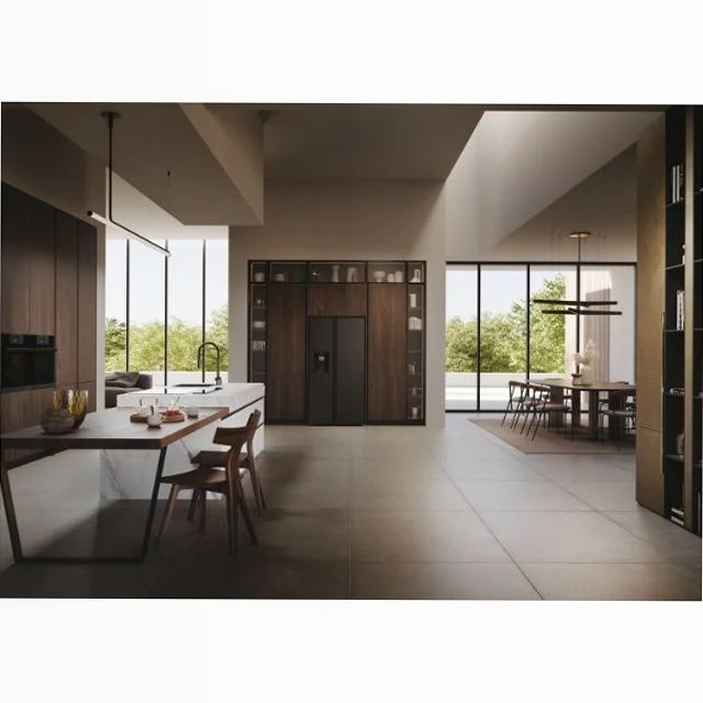Frigorifero Side by Side SBS 90 Serie 7 - HSW79F18DIPT Nero Libera