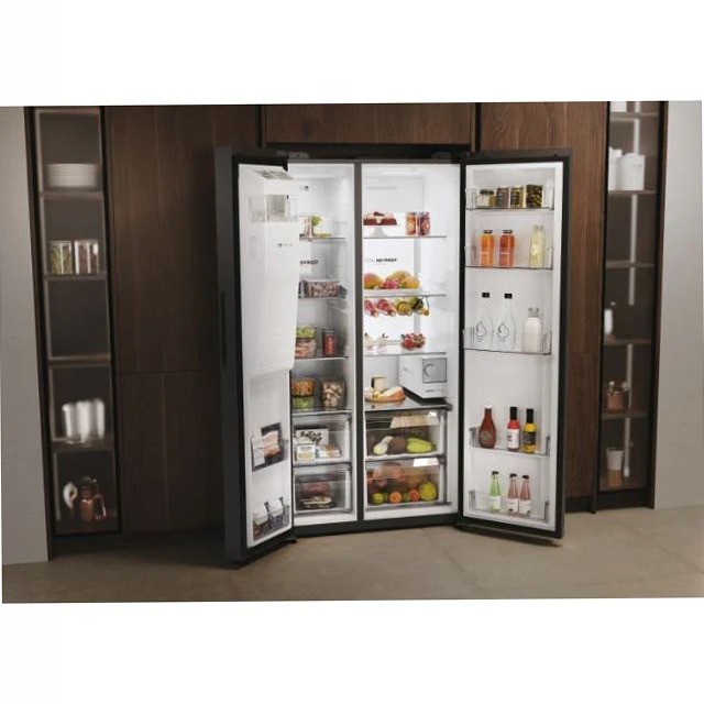 Frigorifero Side by Side SBS 90 Serie 7 - HSW79F18DIPT Nero Libera