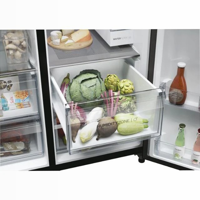 Frigorifero Side by Side SBS 90 Serie 7 - HSW79F18DIPT Nero Libera